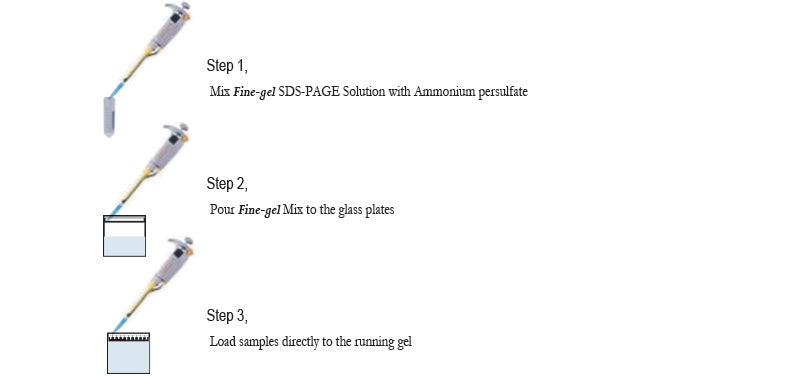 Fine-gel SDS-PAGE Gel Solution (15%) Fine-gel SDS-PAGE Gel Solution (15%)