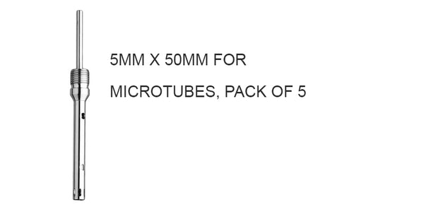Replacement generator pack, 5mm x 50mm for microtubes, pack of 5