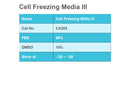 Cell Freezing Media III 50ml